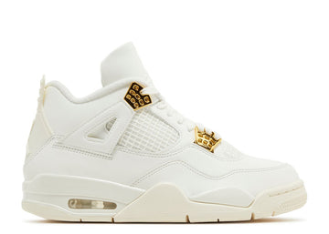 Jordan 4 Retro Metallic Gold (Women's)