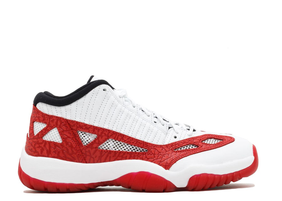 Jordan 11 Retro Low IE White Gym Red