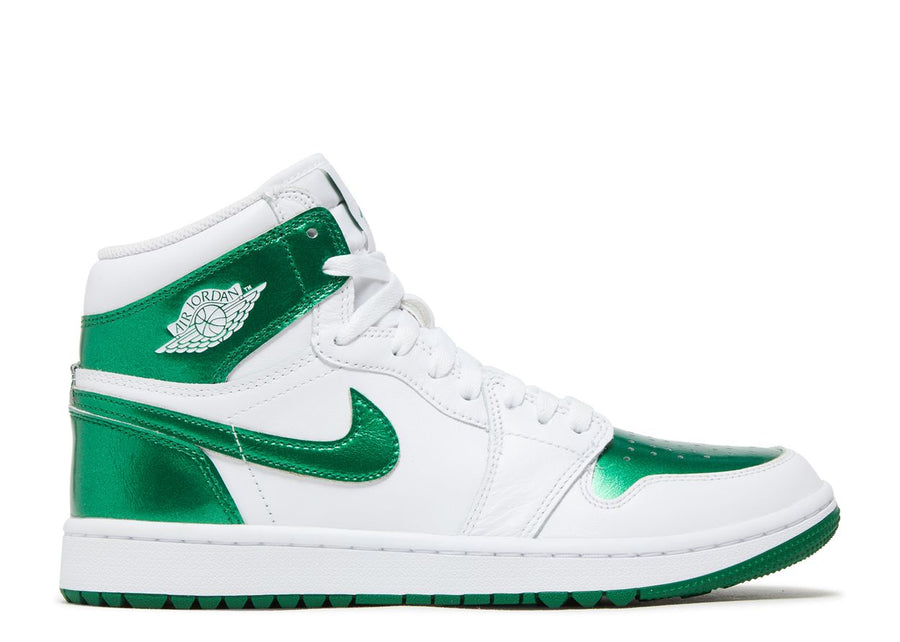 Jordan 1 Retro High Golf Metallic Green