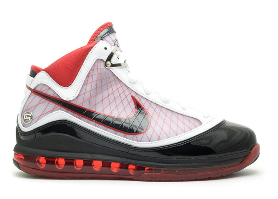 Nike LeBron 7 White/Black-Varsity Red