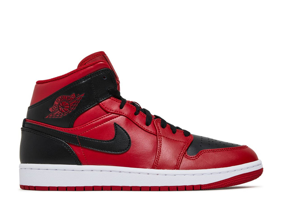 Jordan 1 Mid Reverse Bred (2021) (WORN)