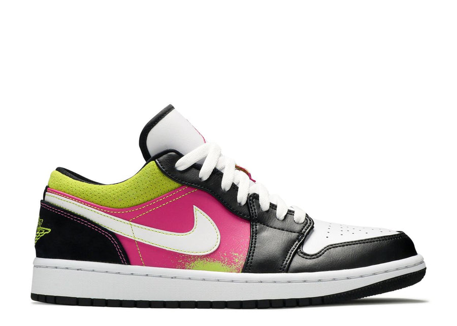 Jordan 1 Low Black Active Fuchsia Cyber