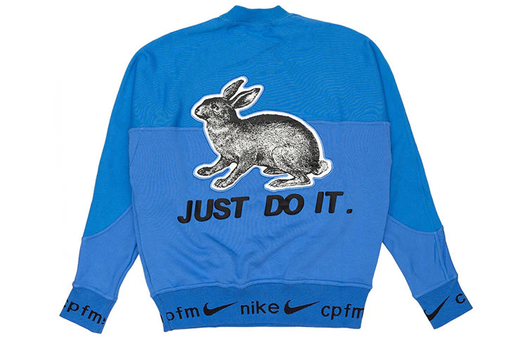 Nike x Cactus Plant Flea Market Fleece Crewneck Blue