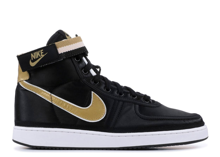 Nike Vandal High Supreme Black Metallic Gold (WORN)