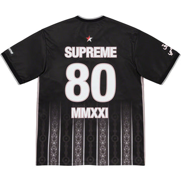 Supreme Arabic Logo Soccer Jersey Black (WORN)