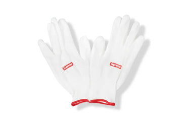 Supreme Rubberized Gloves FW20 Season Gift White/Red