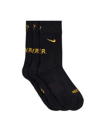 Nike x Drake NOCTA Pack of 3 Socks Black
