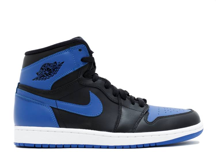 Jordan 1 Retro Black Royal Blue (2013) (WORN)