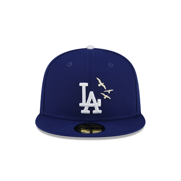 Born X Raised New Era Dodgers Seagulls Hat Blue