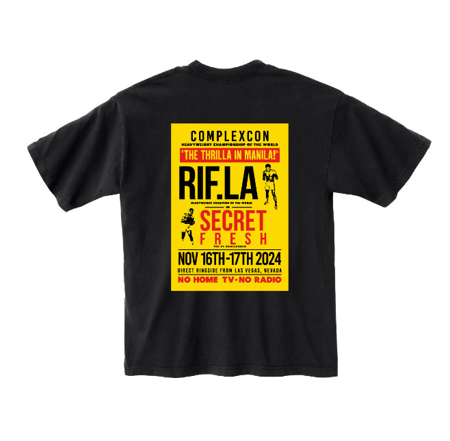 RIF LA x Secret Fresh ComplexCon Tee Black