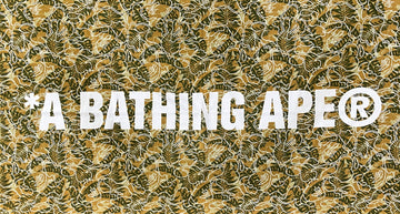 BAPE Tropical Beach Towel Green