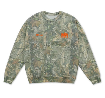 RIF LA Overdye Classic Crewneck Woodland Camo