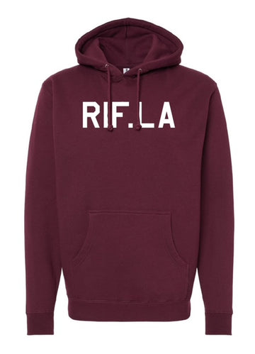 RIF LA Classic Hoodie Maroon