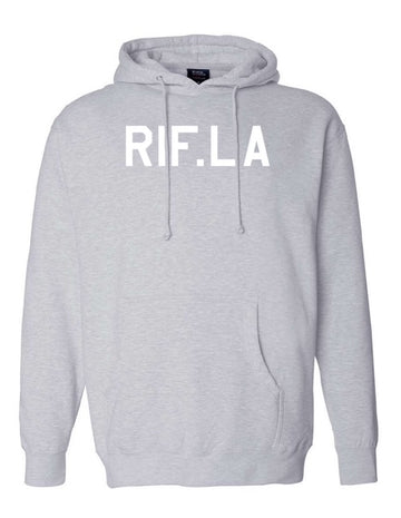 RIF LA Classic Hoodie Dark Heather Grey