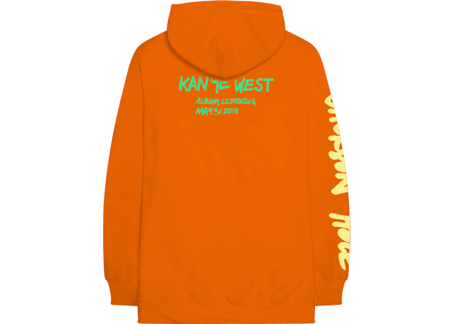 Kanye West Wyoming Hoodie Orange