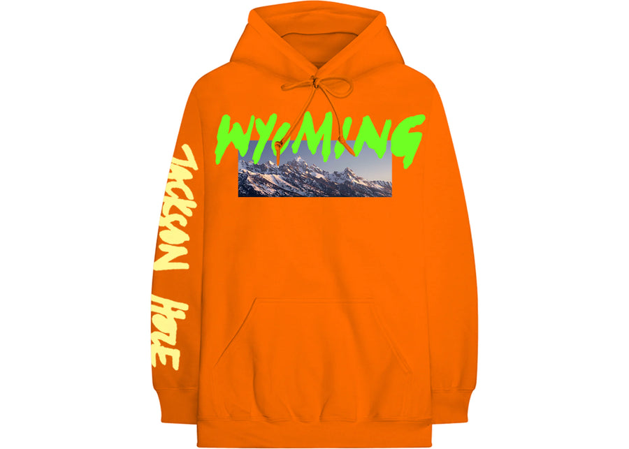 Kanye West Wyoming Hoodie Orange