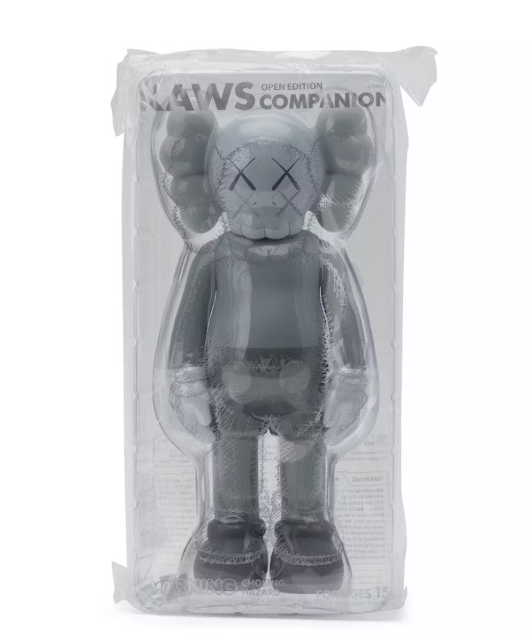 KAWS Companion Open Edition Vinyl Figure Grey (DISPLAYED)