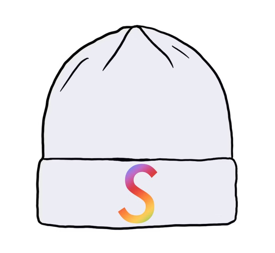 Supreme New Era Swarovski S Logo Beanie White