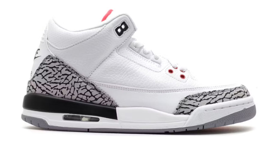 Jordan 3 Retro White Cement '88 Dunk Contest (2013) (GS) (WORN)