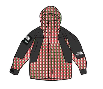 Supreme The North Face Studded Mountain Light Jacket Red