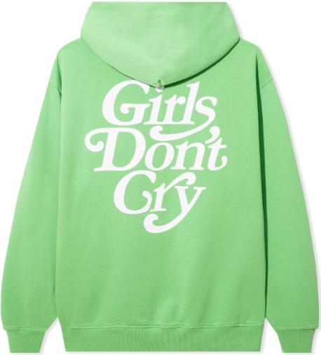 Girls Don't Cry Something In The Water Hoodie Lime