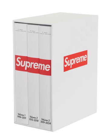 Supreme 30 Years: T-Shirts 1994-2024 Book Set White