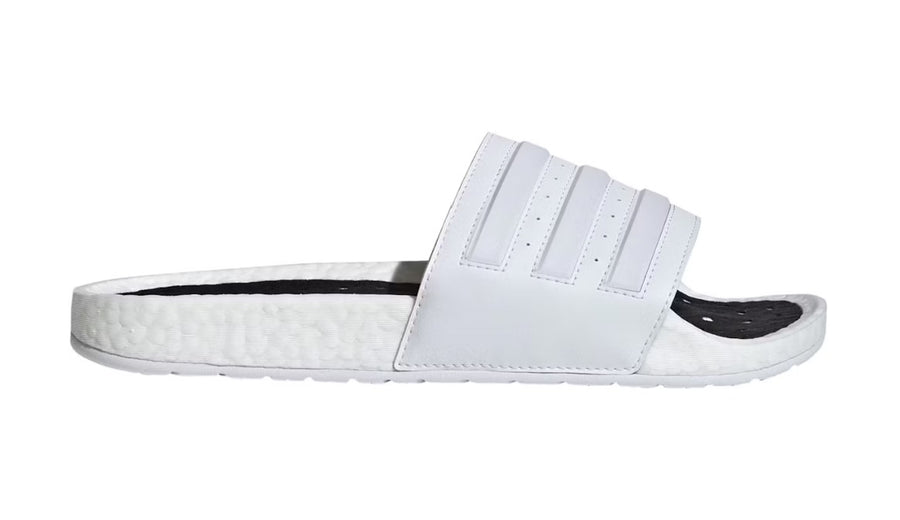 adidas Adilette Boost White (WORN)