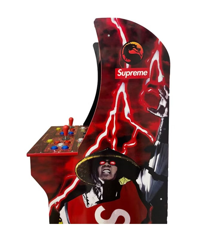 Arcade1UP x Supreme Mortal Kombat Arcade Machine