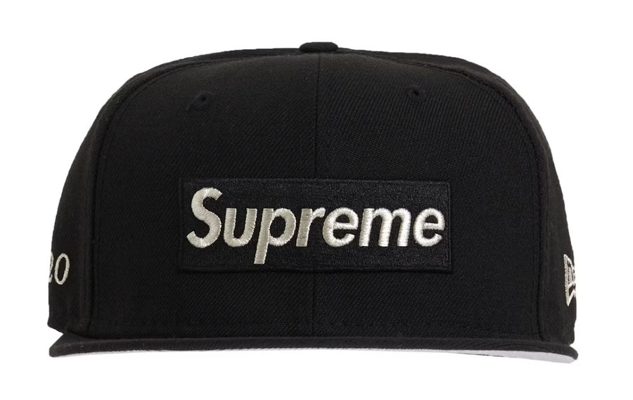 Supreme $1M Metallic Box Logo New Era Black