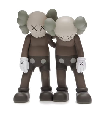 KAWS Along The Way Vinyl Figure Brown