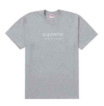 Supreme Shop Tee Heather Grey