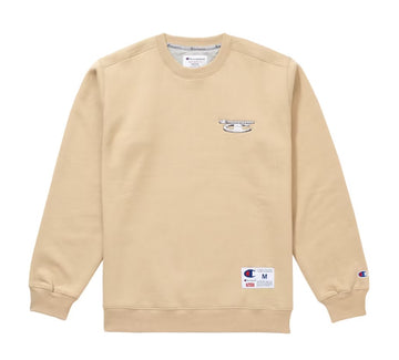 Supreme Champion 3D Metallic Crewneck Tan