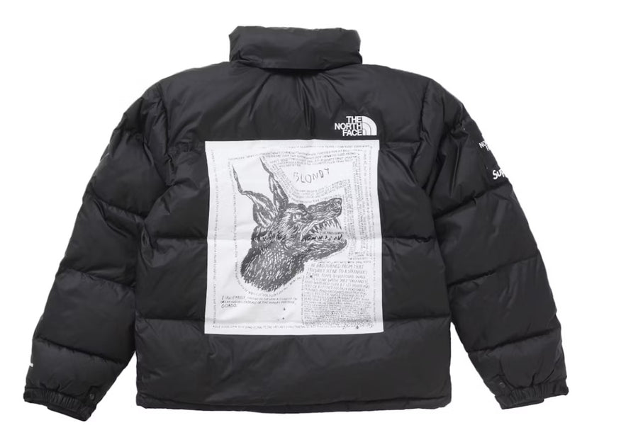 Supreme The North Face Nuptse Jacket Black