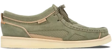 Clarks Wallabee Union LA Covert Green