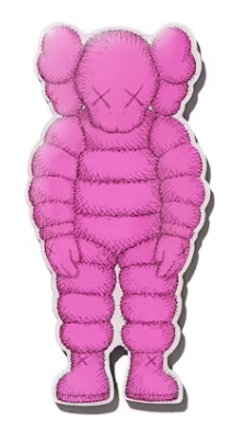 KAWS What Party Chum Magnet Pink