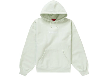 Supreme Box Logo Hooded Sweatshirt (FW23) Light Green