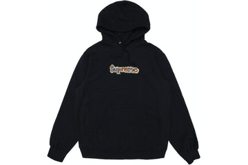 Supreme Gonz Logo Hooded Sweatshirt Black