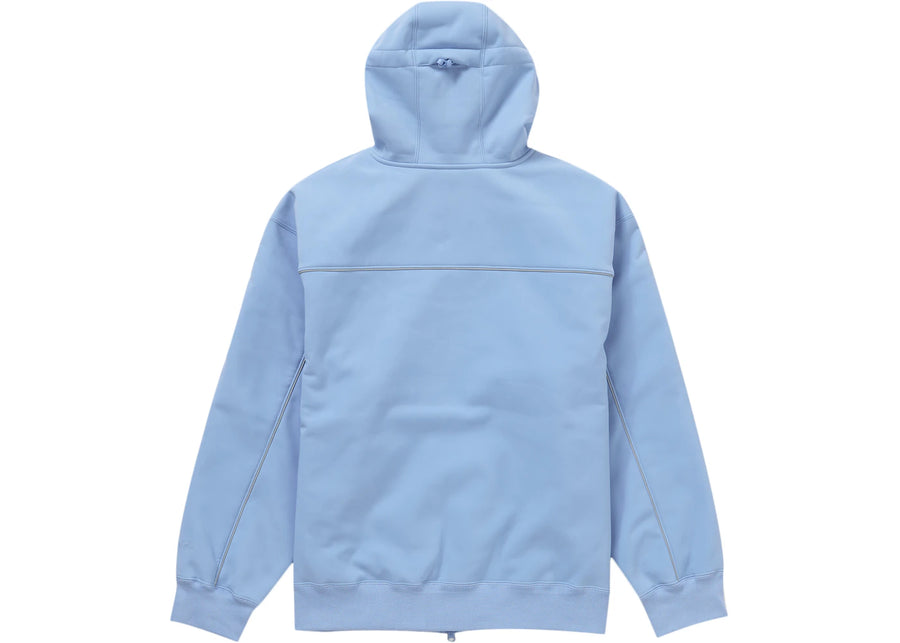 Supreme WINDSTOPPER Zip Up Hooded Sweatshirt (FW23) Light Blue