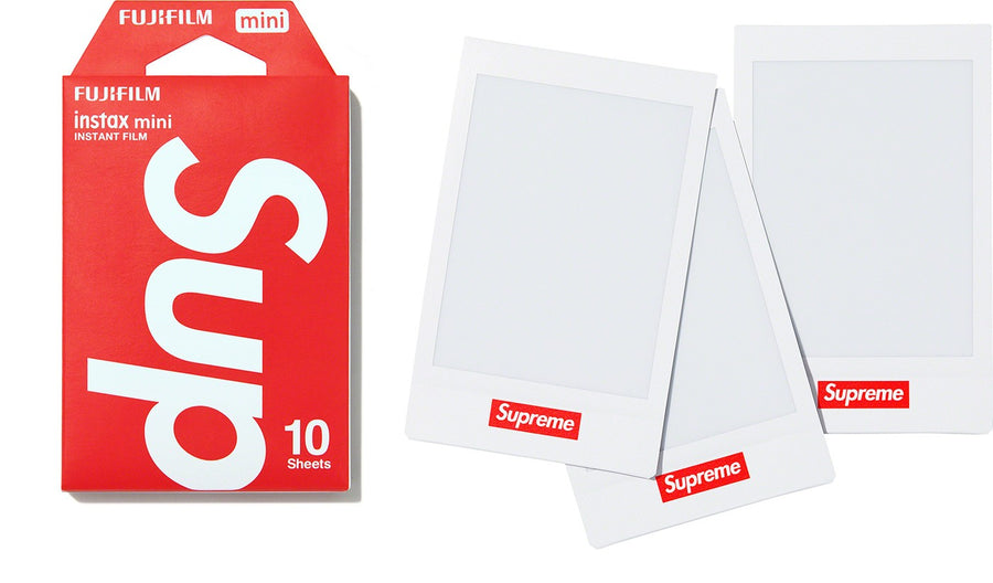 Supreme Fujifilm instax Mini Instant Film (Pack of 10) White