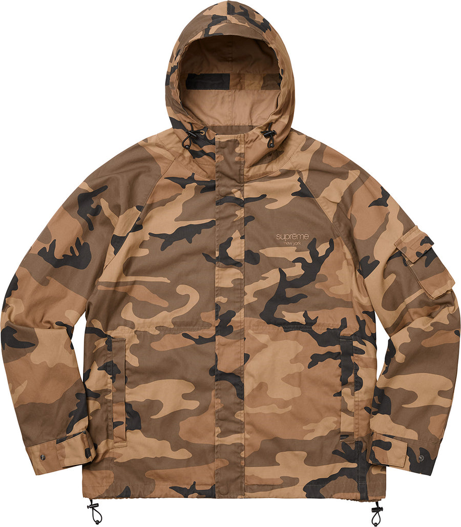 Supreme Cotton Field Jacket Brown Woodland