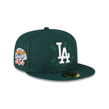 Los Angeles Dodgers New Era 100th Anniversary Born & Raised 59FIFTY Fitted Hat - Green