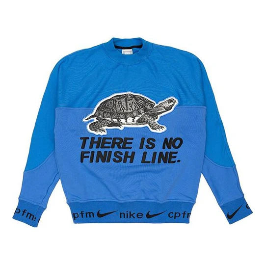 Nike x Cactus Plant Flea Market Fleece Crewneck Blue