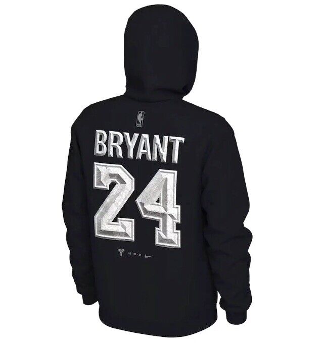 Nike Kobe Bryant Los Angeles Lakers Memorial Statue Unveil Pullover Hoodie Black