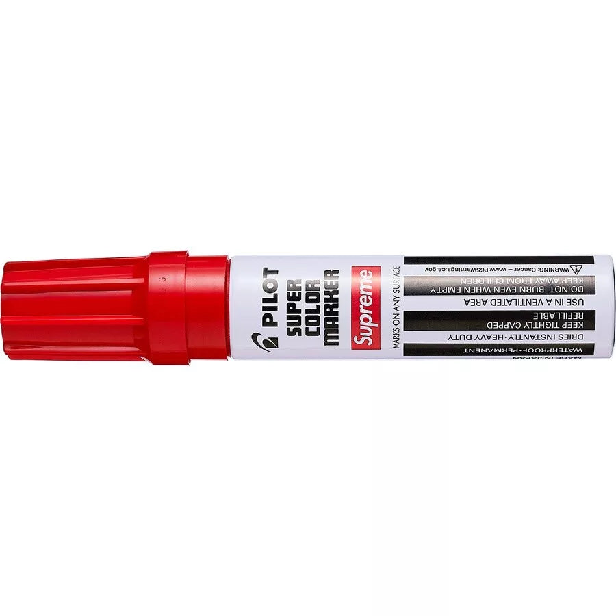 Supreme Pilot Marker Red