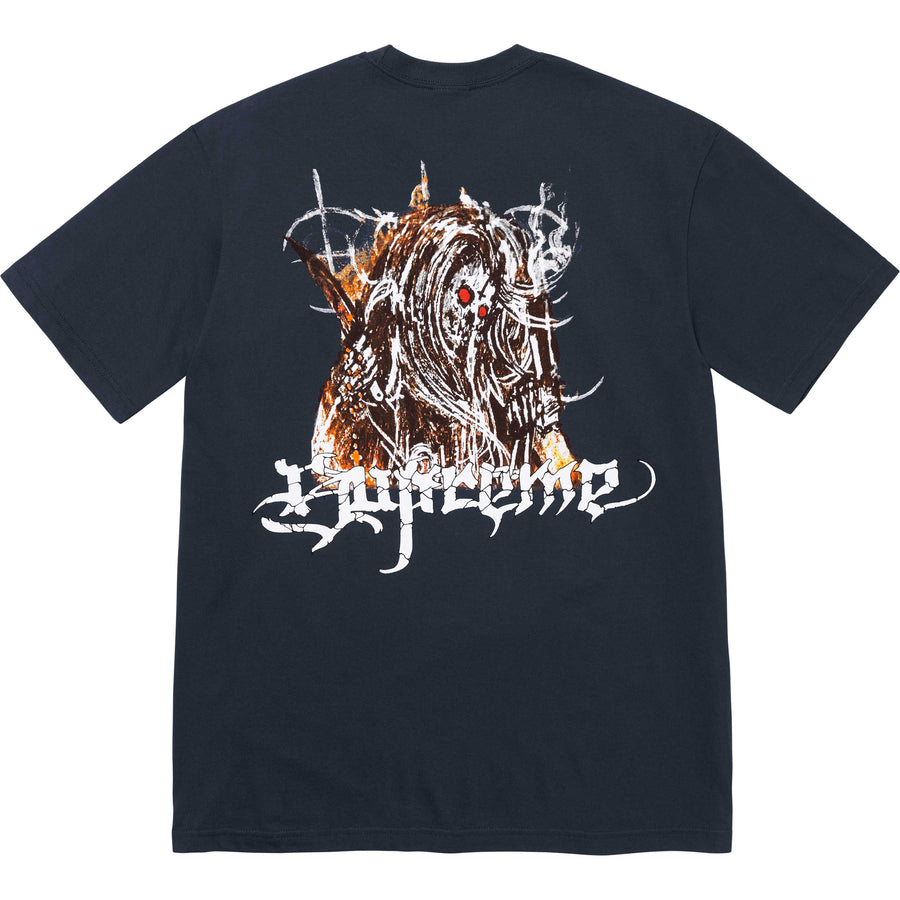 Supreme Satan Tee Navy