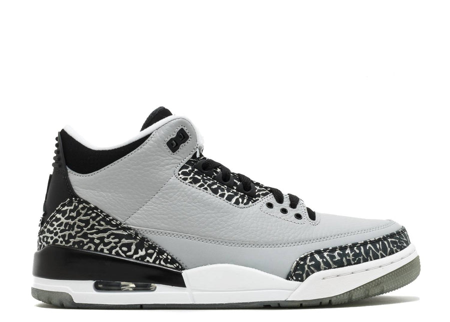 Jordan 3 Retro Wolf Grey (WORN)