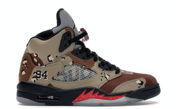 Jordan 5 Retro Supreme Desert Camo (2015) (WORN)