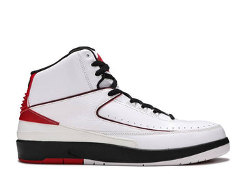 Jordan 2 Retro QF White Varsity Red (2010) (WORN)