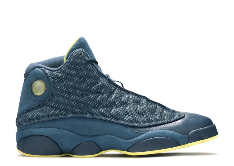 Jordan 13 Retro Squadron Blue (2013) (WORN)