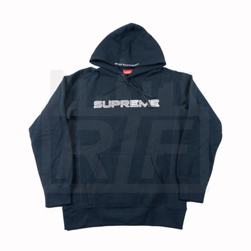 Supreme World Famous Hoodie Navy